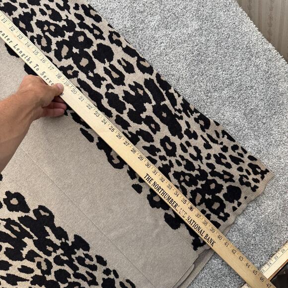 Lane Bryant Cardigan Sweater Duster 26/28 Leopard Boho Chic Lagenlook Layering - Picture 2 of 9